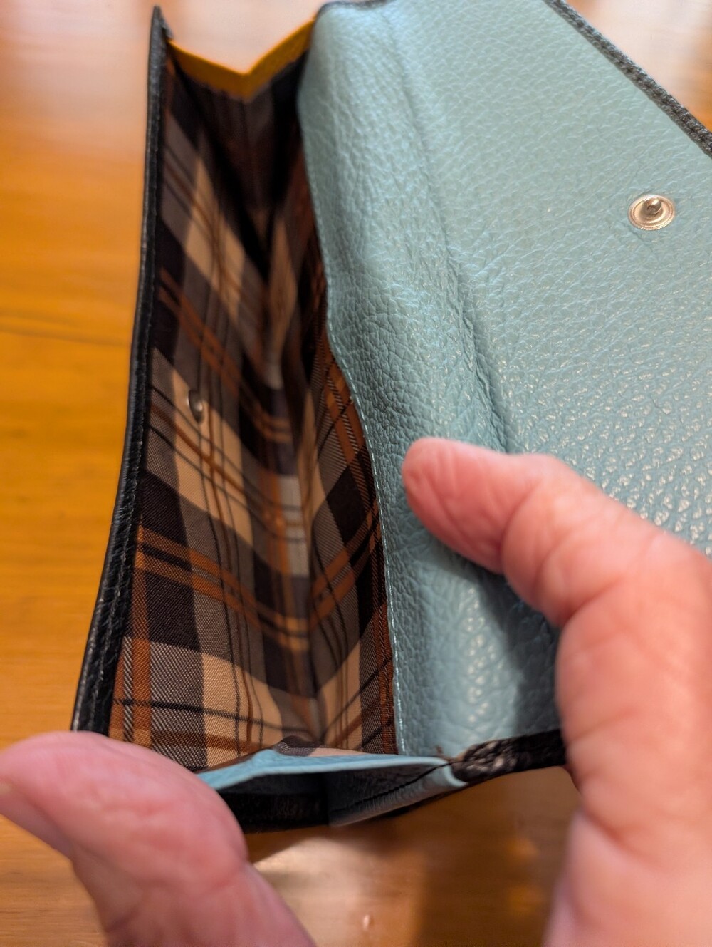 Italian Leather Wallet From Florence Market - Picture 6 of 6